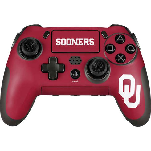University of Oklahoma Sooners Red PlayStation Scuf Vantage 2 Controller Skin