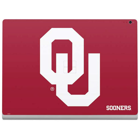 University of Oklahoma Sooners Red Surface Book 2 15in Skin