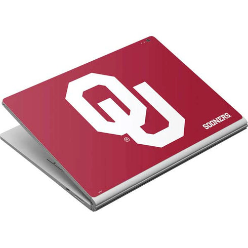University of Oklahoma Sooners Red Surface Book Skin