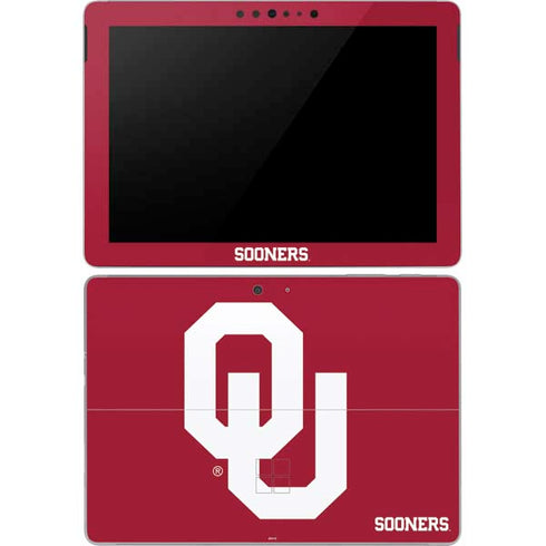 University of Oklahoma Sooners Red Surface Go Skin