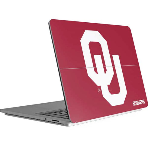 University of Oklahoma Sooners Red Surface Laptop Studio Skin