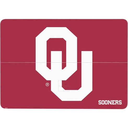 University of Oklahoma Sooners Red Surface Laptop Studio Skin