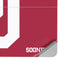 University of Oklahoma Sooners Red Surface Laptop Studio Skin