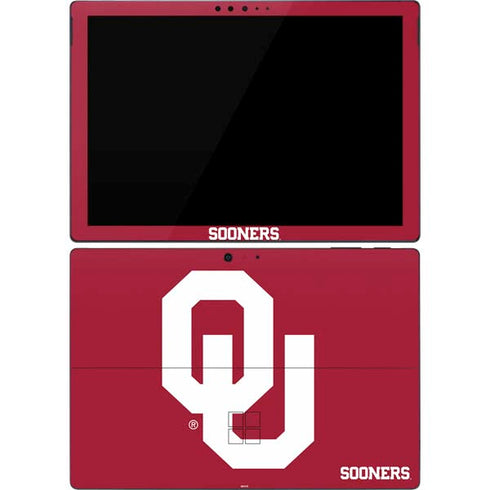University of Oklahoma Sooners Red Surface Pro 7 Skin