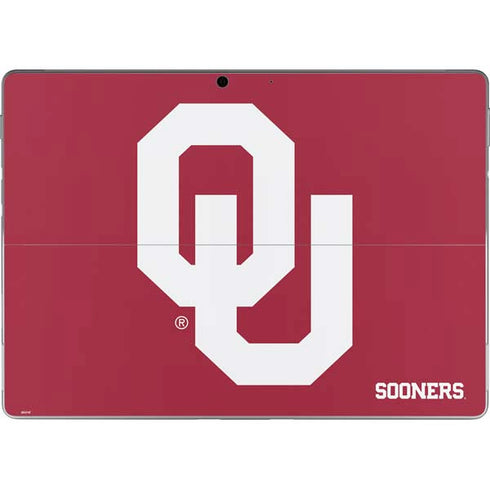 University of Oklahoma Sooners Red Surface Pro 8 Skin