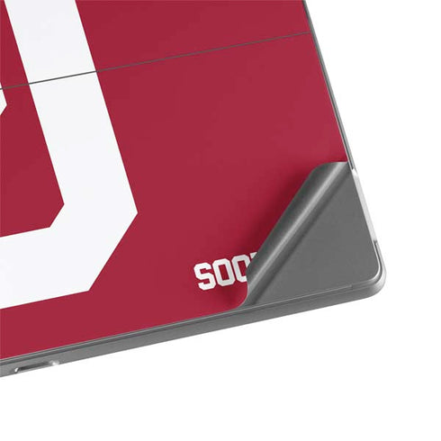 University of Oklahoma Sooners Red Surface Pro 8 Skin