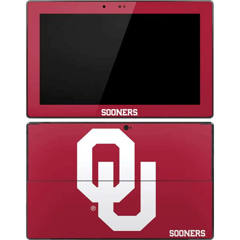 University of Oklahoma Sooners Red Surface Pro Tablet Skin