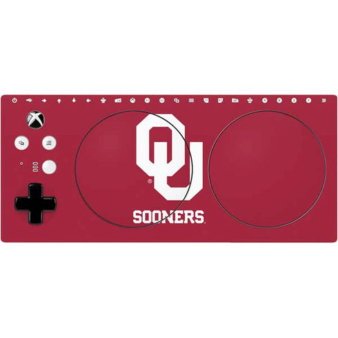 University of Oklahoma Sooners Red Xbox Adaptive Controller Skin