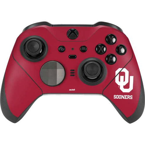 University of Oklahoma Sooners Red Xbox Elite Wireless Controller Series 2 Skin