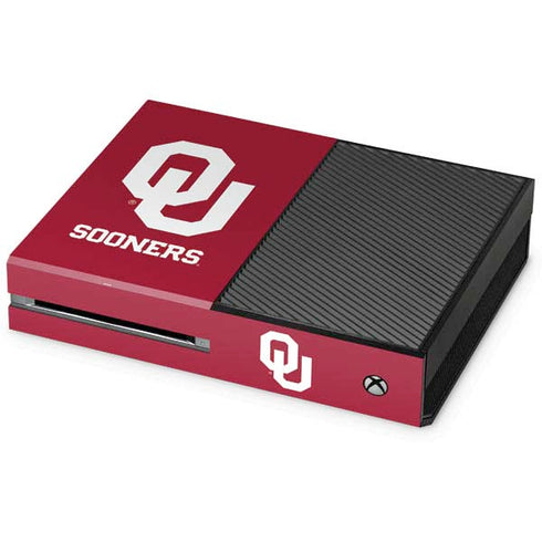 University of Oklahoma Sooners Red Xbox One Console Skin