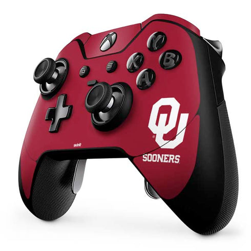 University of Oklahoma Sooners Red Xbox One Elite Controller Skin