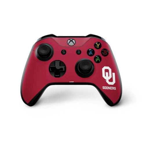 University of Oklahoma Sooners Red Xbox One X Controller Skin