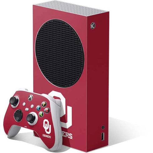 University of Oklahoma Sooners Red Xbox Series S Bundle Skin