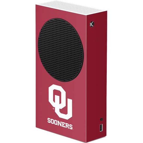 University of Oklahoma Sooners Red Xbox Series S Console Skin