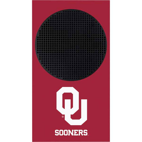 University of Oklahoma Sooners Red Xbox Series S Console Skin