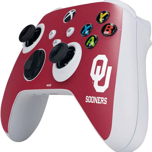 University of Oklahoma Sooners Red Xbox Series S Controller Skin