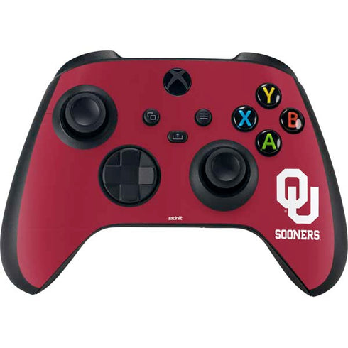 University of Oklahoma Sooners Red Xbox Series X Controller Skin