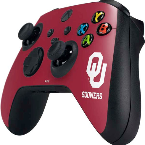 University of Oklahoma Sooners Red Xbox Series X Controller Skin