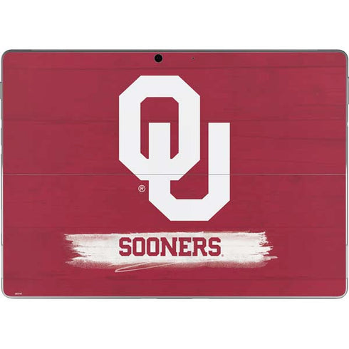 University of Oklahoma Sooners Surface Pro 8 Skin