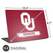 University of Oklahoma Sooners Universal Laptop 16.6in (13.4 x 9.7in) Skin