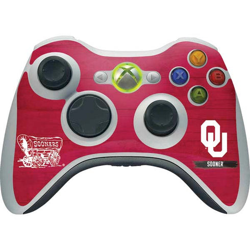 University of Oklahoma Sooners Xbox 360 Wireless Controller Skin