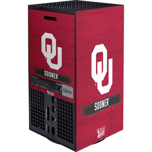 University of Oklahoma Sooners Xbox Series X Bundle Skin