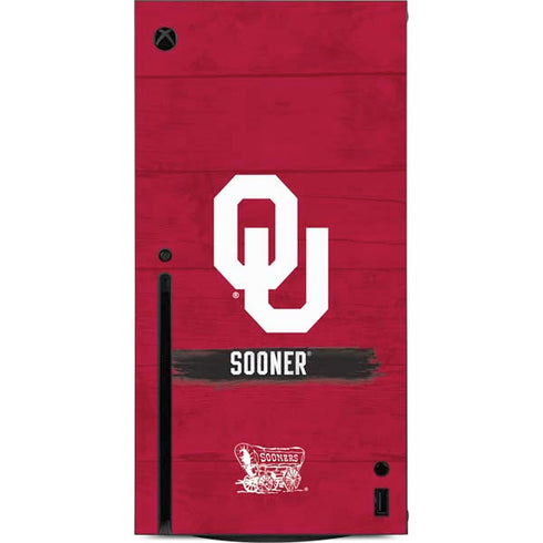University of Oklahoma Sooners Xbox Series X Console Skin