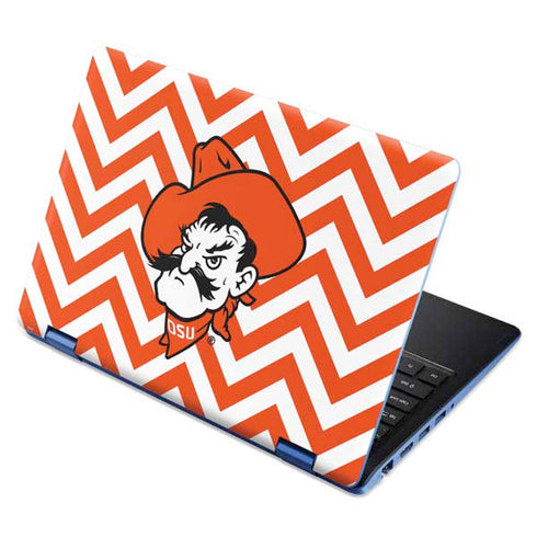Oklahoma State University Chevron Print Aspire R11 11.6in Skin