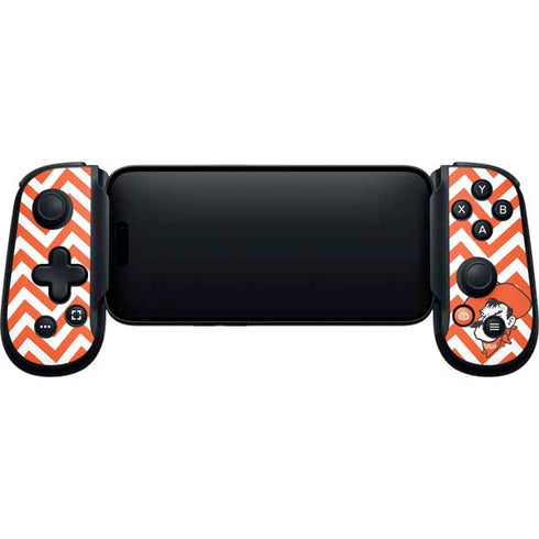 Oklahoma State University Chevron Print Backbone One for iPhone Game Controller Skin