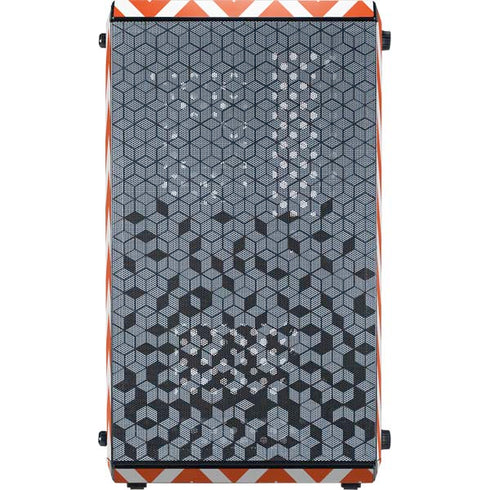 Oklahoma State University Chevron Print Cooler Master MasterBox Q300L Mini Tower Skin