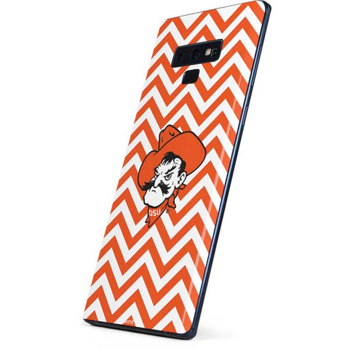 Oklahoma State University Chevron Print Galaxy Note 9 Skin