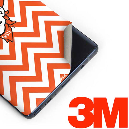 Oklahoma State University Chevron Print Galaxy Note 9 Skin