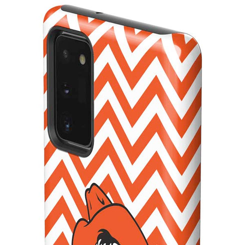 Oklahoma State University Chevron Print Galaxy Note20 5G Pro Case