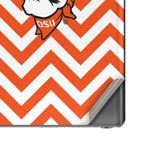 Oklahoma State University Chevron Print Galaxy Note20 5G Skin
