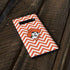 Oklahoma State University Chevron Print Galaxy S10 Plus Skin