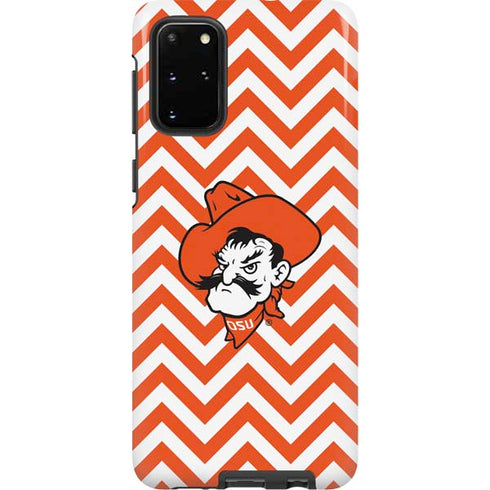 Oklahoma State University Chevron Print Galaxy S20 Plus Pro Case