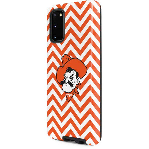 Oklahoma State University Chevron Print Galaxy S20 Pro Case