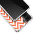 Oklahoma State University Chevron Print Galaxy S21 FE Clear Case