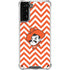 Oklahoma State University Chevron Print Galaxy S21 Plus 5G Clear Case