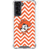 Oklahoma State University Chevron Print Galaxy S22 Clear Case