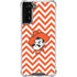 Oklahoma State University Chevron Print Galaxy S22 Plus Clear Case