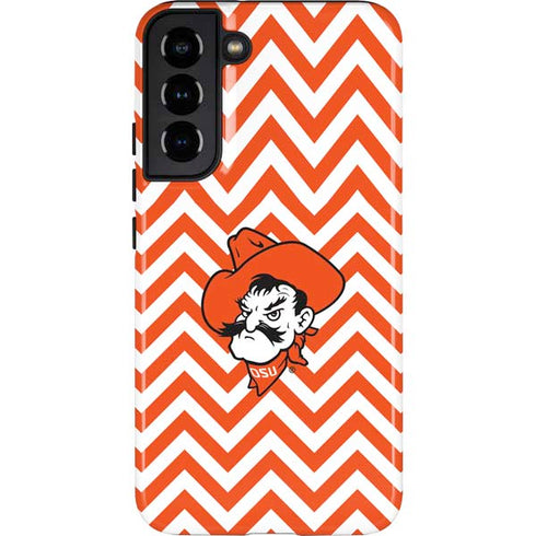 Oklahoma State University Chevron Print Galaxy S22 Plus Pro Case
