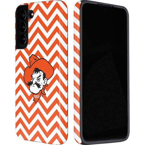 Oklahoma State University Chevron Print Galaxy S22 Plus Pro Case