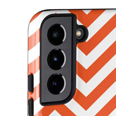 Oklahoma State University Chevron Print Galaxy S22 Pro Case