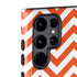 Oklahoma State University Chevron Print Galaxy S22 Ultra Pro Case