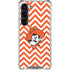 Oklahoma State University Chevron Print Galaxy S23 Clear Case