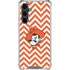 Oklahoma State University Chevron Print Galaxy S23 FE Clear Case