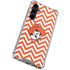 Oklahoma State University Chevron Print Galaxy S23 FE Clear Case