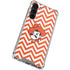 Oklahoma State University Chevron Print Galaxy S23 Plus Clear Case
