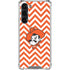 Oklahoma State University Chevron Print Galaxy S23 Plus Clear Case